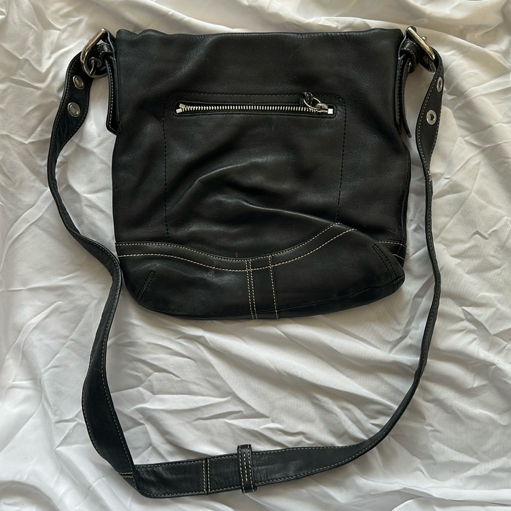 Coach leather bag